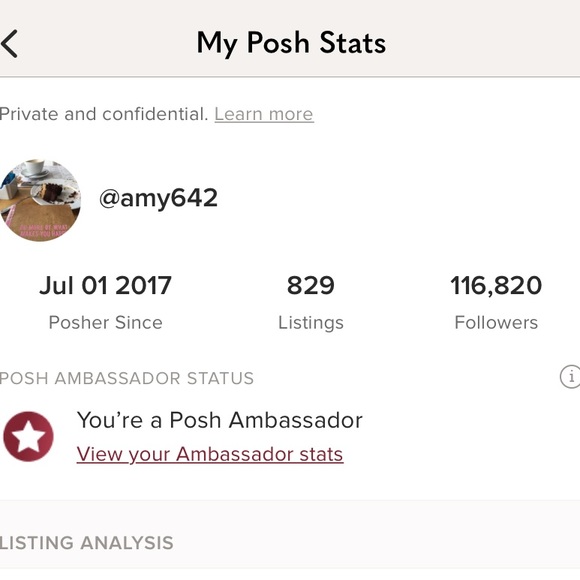 Posh ambassador! Buy with confidence! 5 🌟rated 700+ sales! - Picture 1 of 2